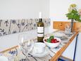 Vinjerac, Столовая в размещении типа apartment, доступный кондиционер и WiFi.