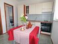 Dining room Vinjerac, Dining room in the apartment, air condition available and WiFi.
