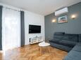 Obývací pokoj 1 Ljubač, Obývací pokoj 1 v ubytování typu apartment, s klimatizací, domácí mazlíčci povoleni a WiFi.
