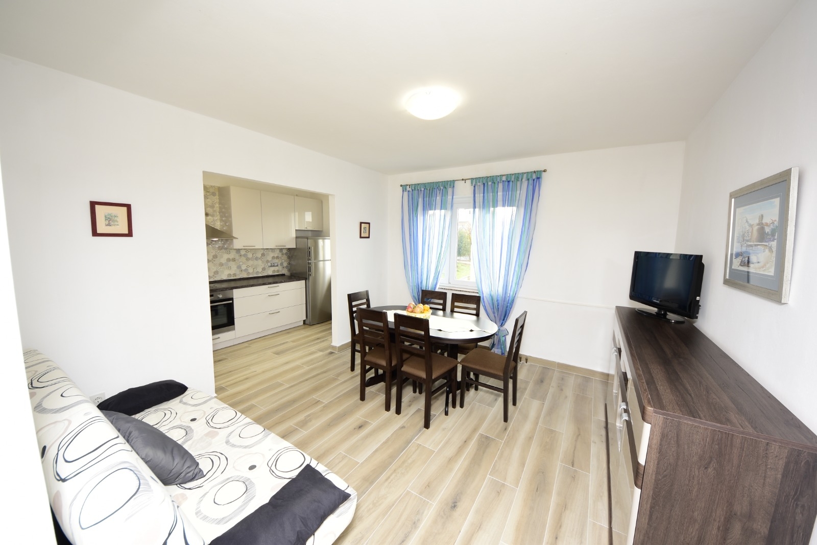 Two bedroom apartment with terrace and sea view Biograd na Moru, Biograd (A-5833-a)