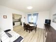 Biograd na Moru, Гостиная в размещении типа apartment, WiFi.