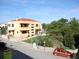 Balkon 1 - pohled Nin, Balkon 1 - pohled v ubytování typu apartment, domácí mazlíčci povoleni a WiFi.
