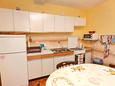 Kuchyně Nin, Kuchyně v ubytování typu apartment, domácí mazlíčci povoleni a WiFi.