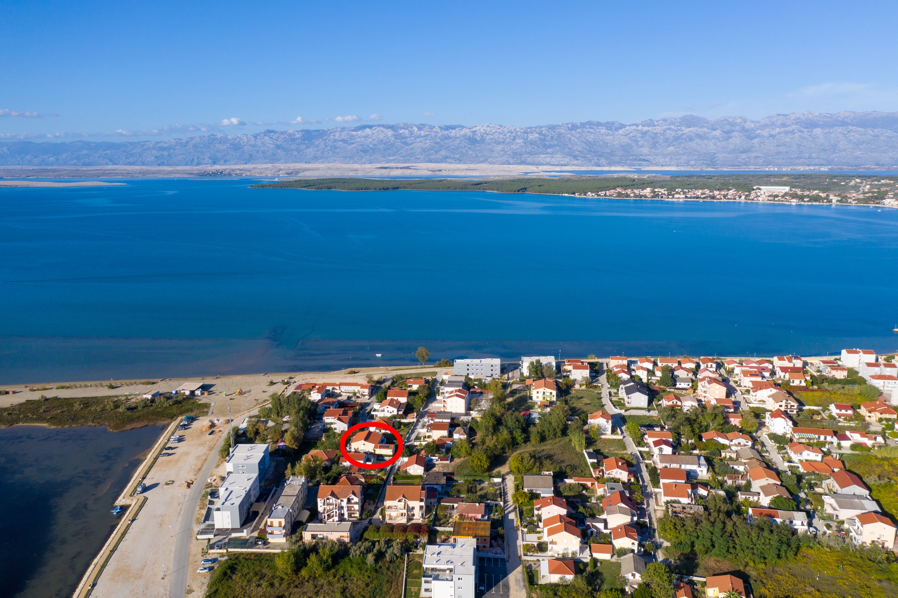 Studio flat with terrace Nin, Zadar  AS-b