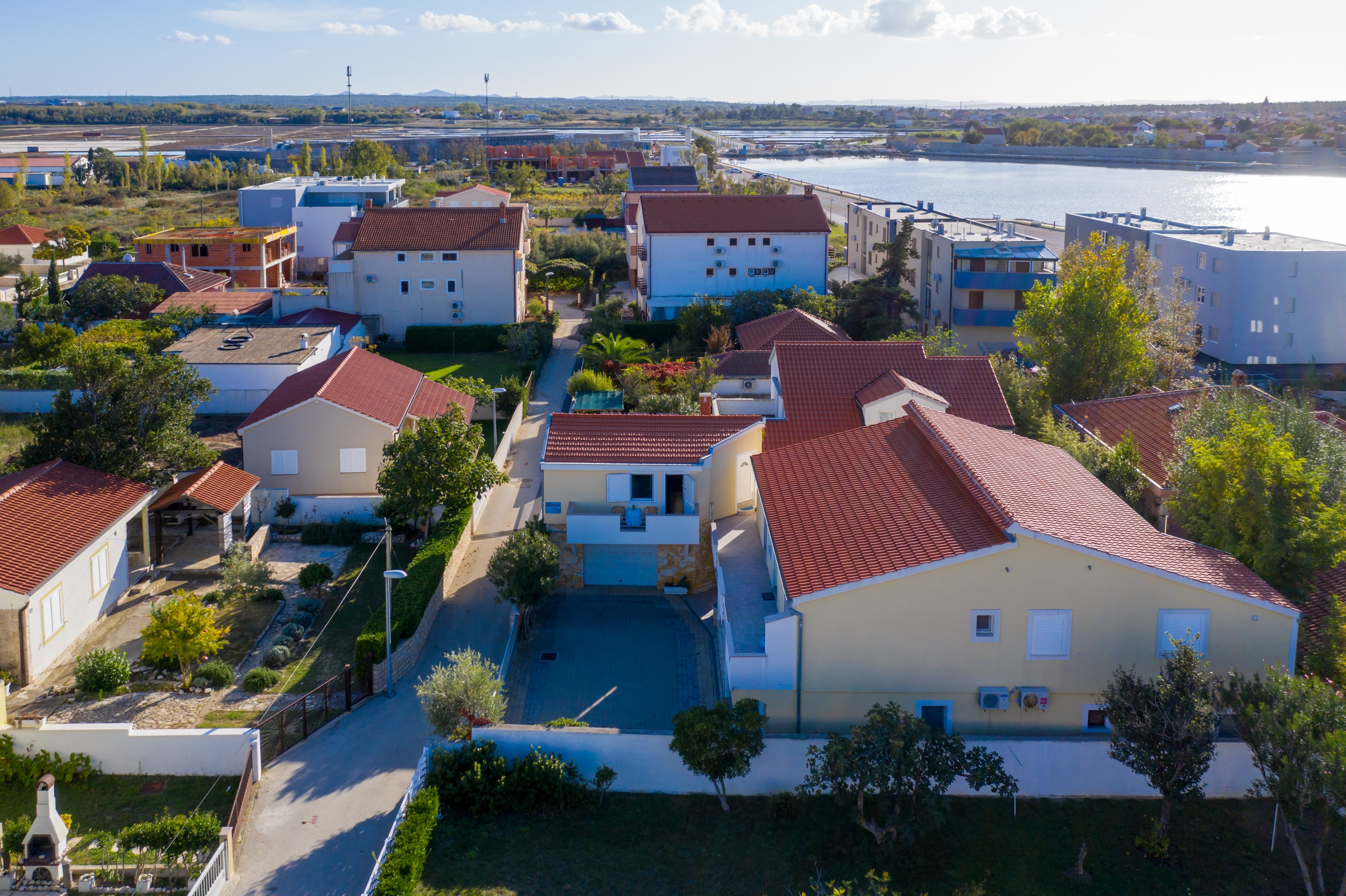 Studio flat with terrace Nin, Zadar  AS-b