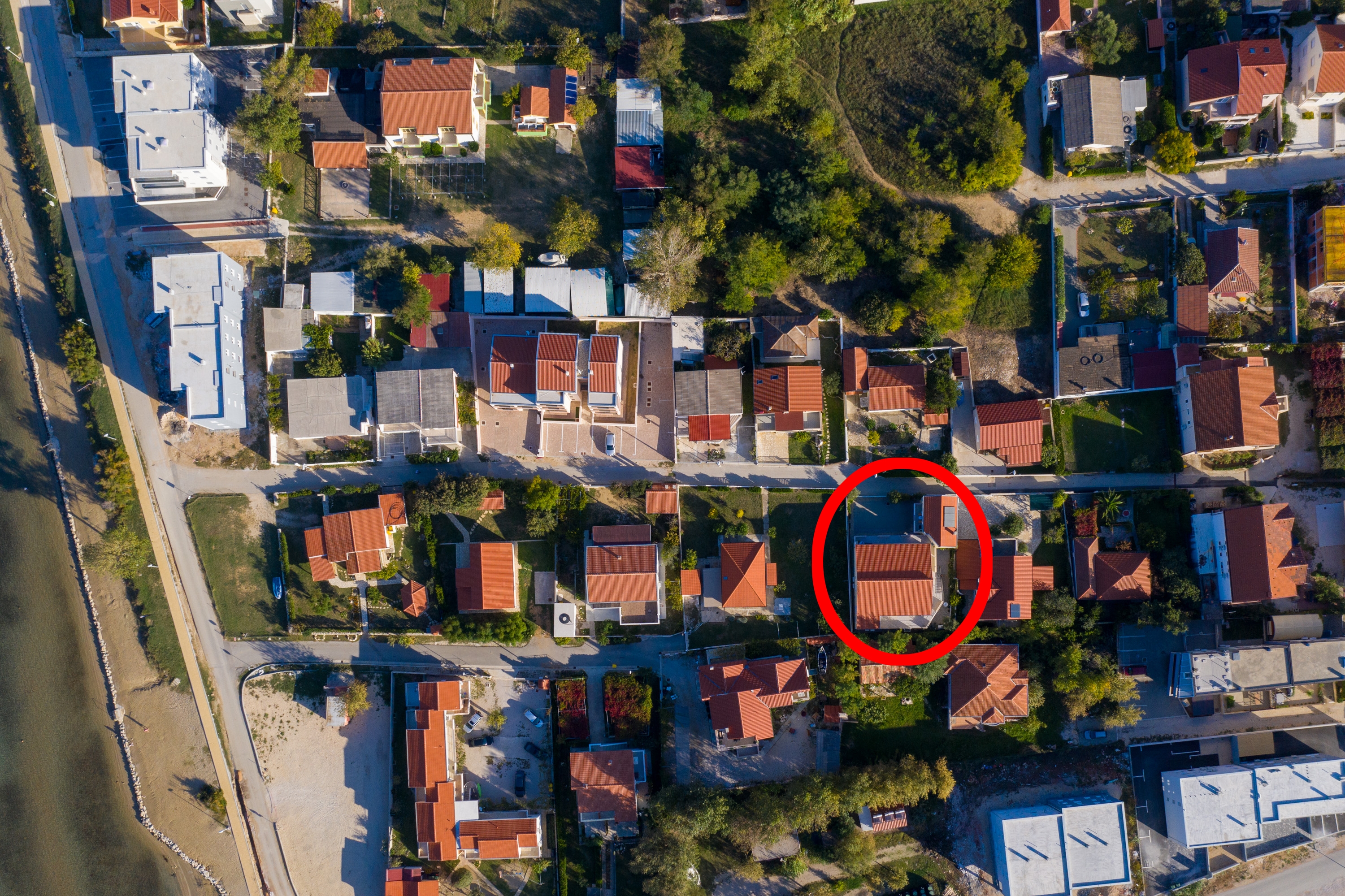 Studio flat with terrace Nin, Zadar  AS-b