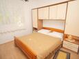 Ložnice Tkon, Ložnice v ubytování typu apartment.
