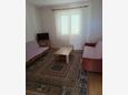 Obývací pokoj Tkon, Obývací pokoj v ubytování typu apartment, s klimatizací.