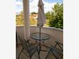 Balcony Nin, Balcony in the apartment, with a sea view, (pet friendly) and WiFi.