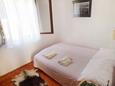 Ložnice Nin, Ložnice v ubytování typu apartment, s klimatizací, domácí mazlíčci povoleni a WiFi.