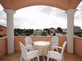 Vrsi - Mulo, Terrace in the apartment, with a sea view and WiFi.