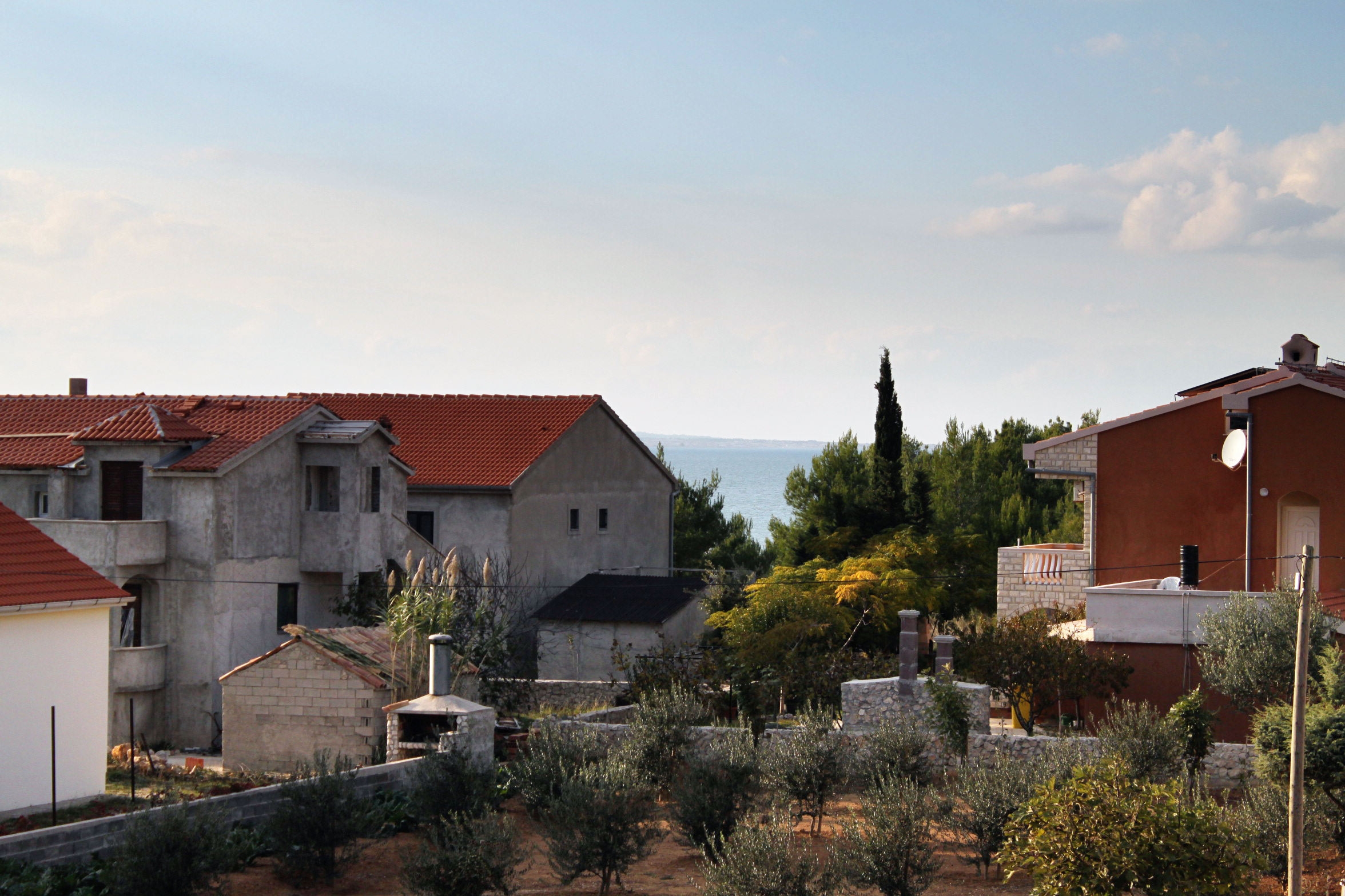 Two bedroom apartment with terrace and sea view Vrsi - Mulo, Zadar  A-a