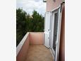 Vrsi - Mulo, Balcony in the apartment, with a sea view and WiFi.