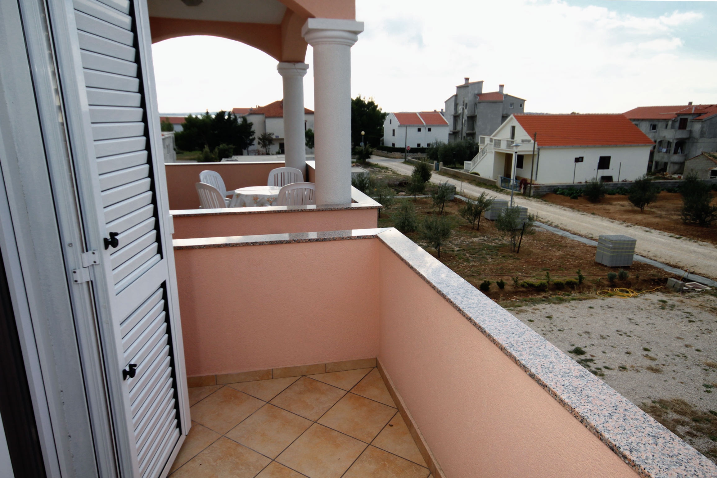 One bedroom apartment with terrace and sea view Vrsi - Mulo, Zadar  A-b