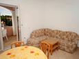 Living room Vrsi - Mulo, Living room in the apartment, air condition available and WiFi.