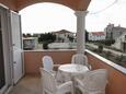 Vrsi - Mulo, Terrasse dans l’hébergement en type apartment, avec la vue sur la mer et WiFi.