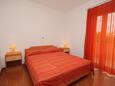Ložnice 1 Vrsi - Mulo, Ložnice 1 v ubytování typu apartment, WiFi.