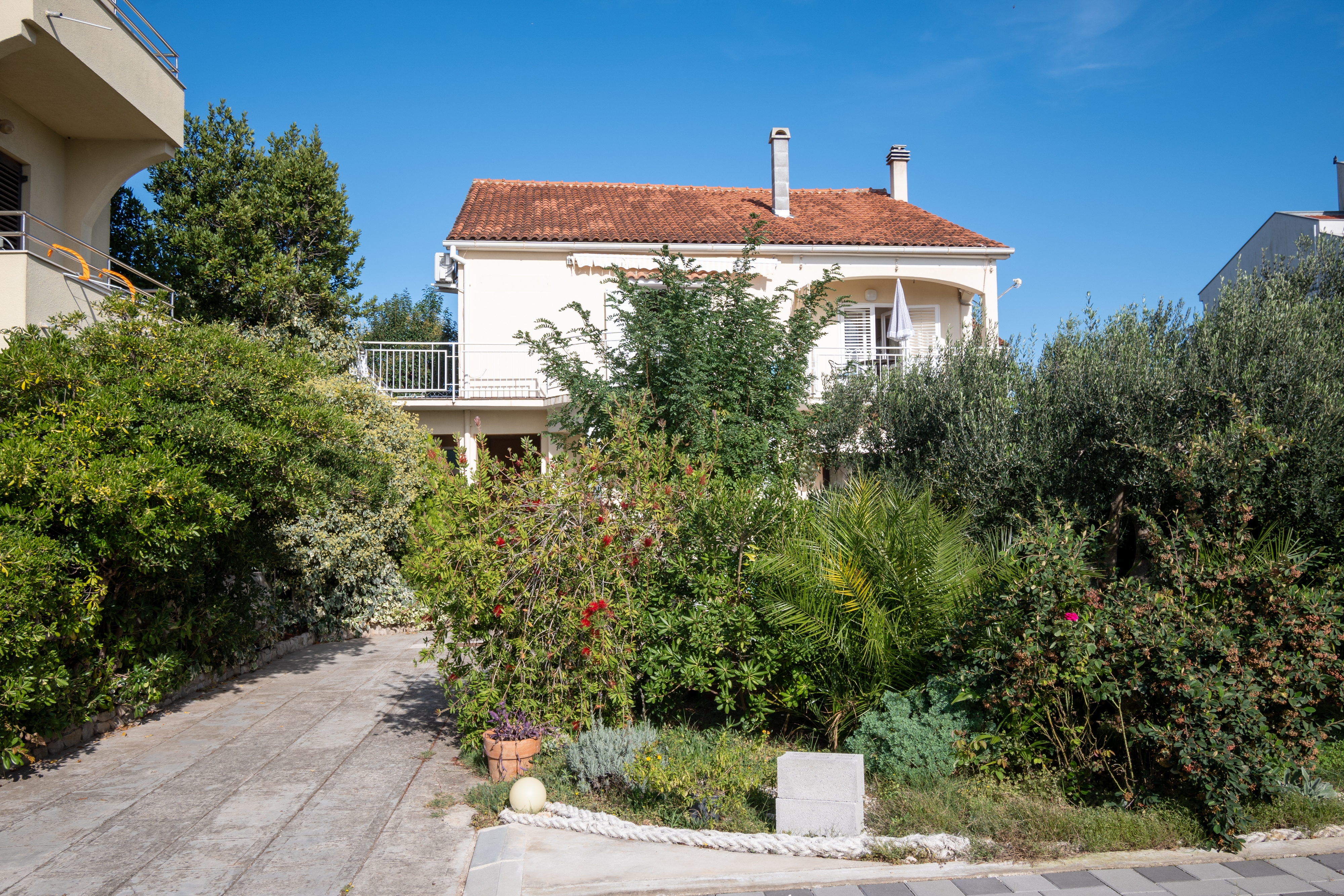 One bedroom apartment with terrace and sea view Sukošan (Zadar) (A-5863-b)