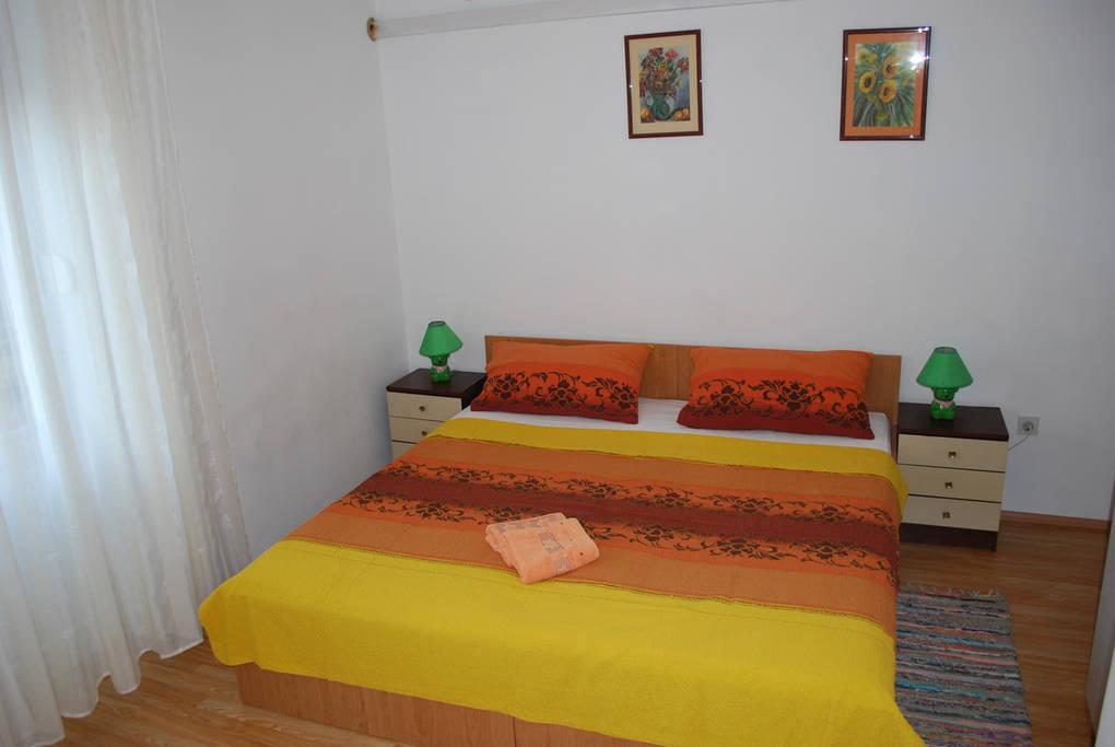 Spálňa 3 Zadar - Diklo, Spálňa 3 v ubytovacej jednotke apartment, WiFi.