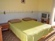 Zadar - Diklo, Bedroom 1 in the apartment, air condition available and WiFi.