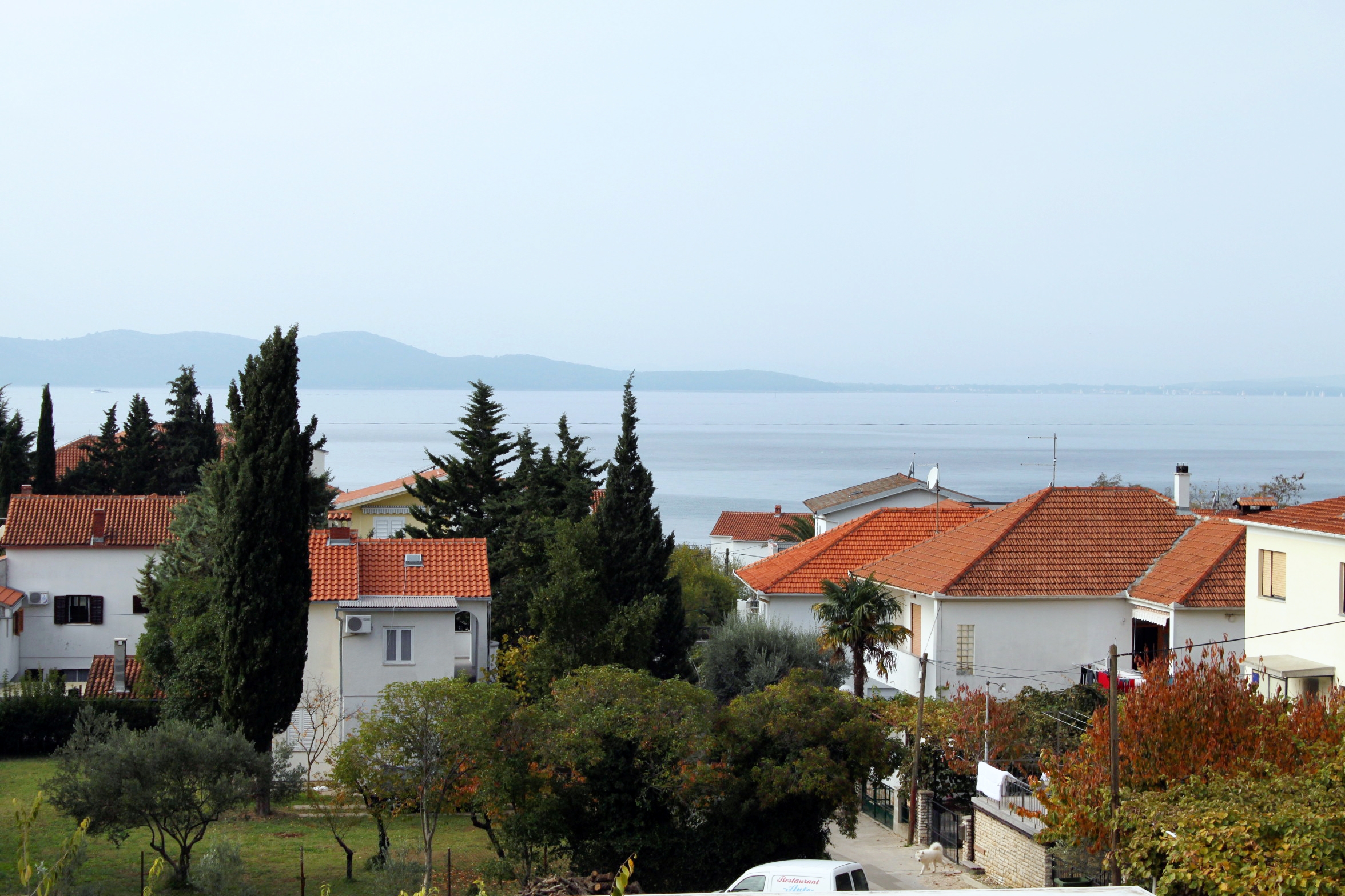 One bedroom apartment with terrace and sea view Zadar - Diklo, Zadar  A-b
