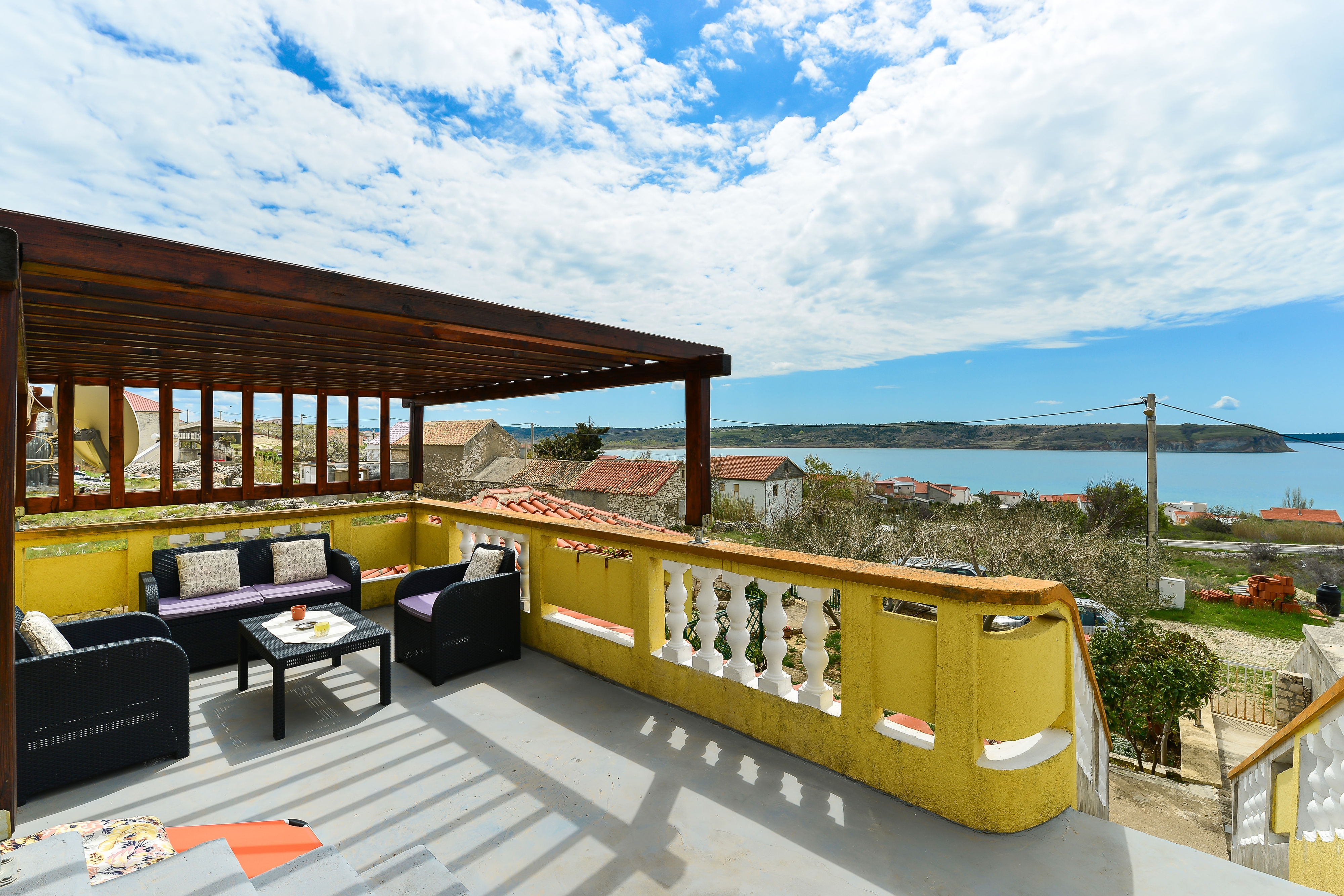 Studio flat with terrace and sea view Rtina - Stošići, Zadar  AS-a