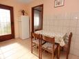 Dining room Rtina - Stošići, Dining room in the apartment, air condition available and WiFi.