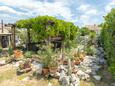 Ražanac, Zadar, Jardín 5885 - Apartamentos with pebble beach.