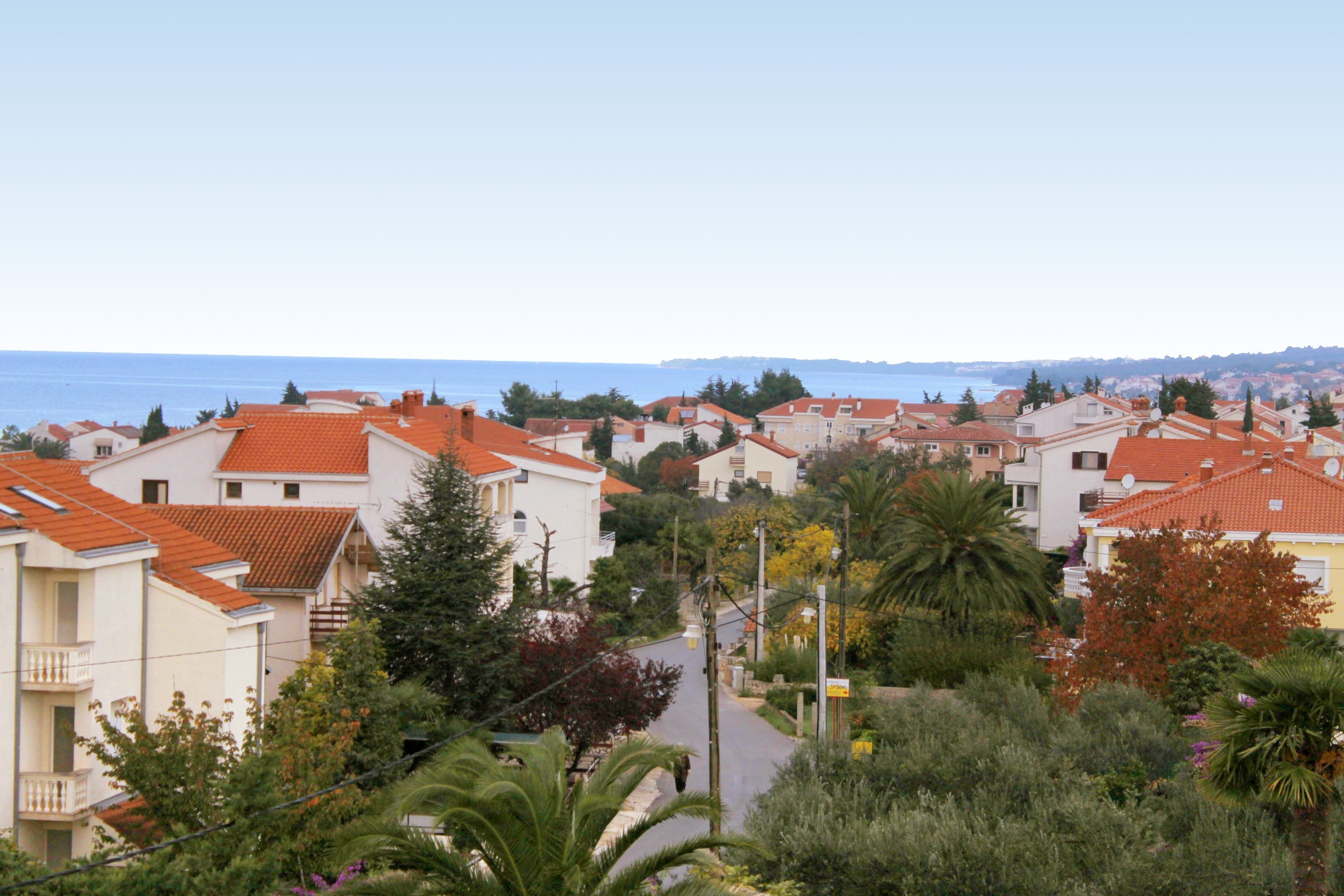 One bedroom apartment with terrace and sea view Zadar - Diklo, Zadar  A-c