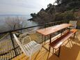 Balcony Torac, Balcony in the apartment, with a sea view.