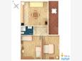 Biograd na Moru, Plan in the apartment, WiFi.