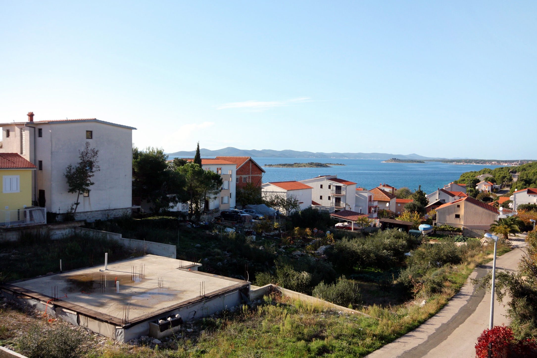 One bedroom apartment with terrace and sea view Drage, Biograd  A-c