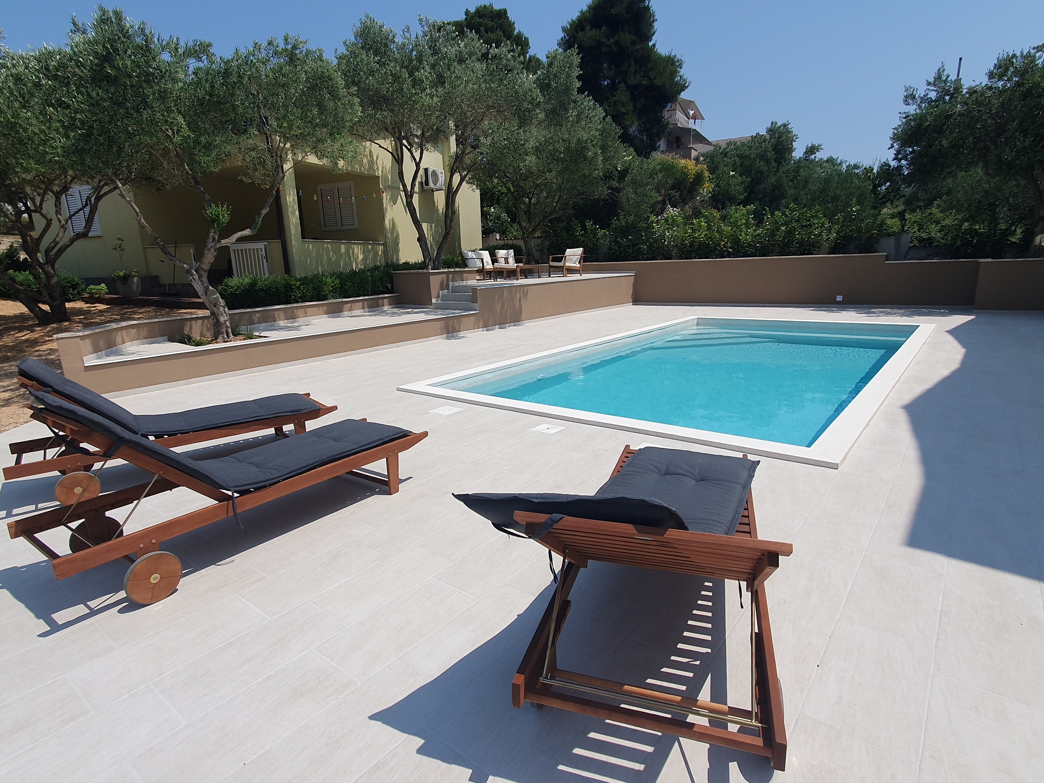 One bedroom apartment with terrace and sea view Drage, Biograd (A-5904-c)