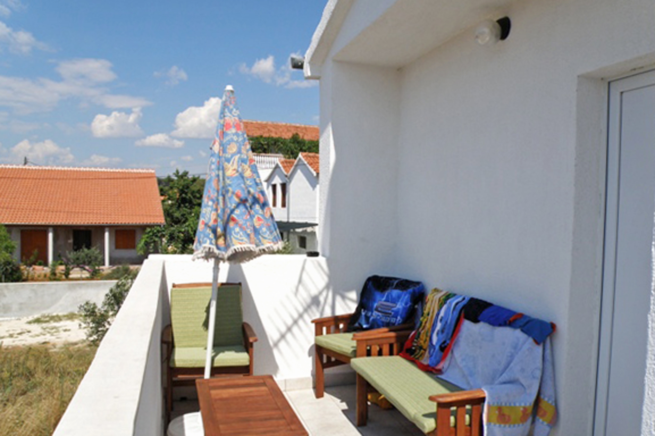 One bedroom apartment with terrace Sukošan, Zadar  A-c