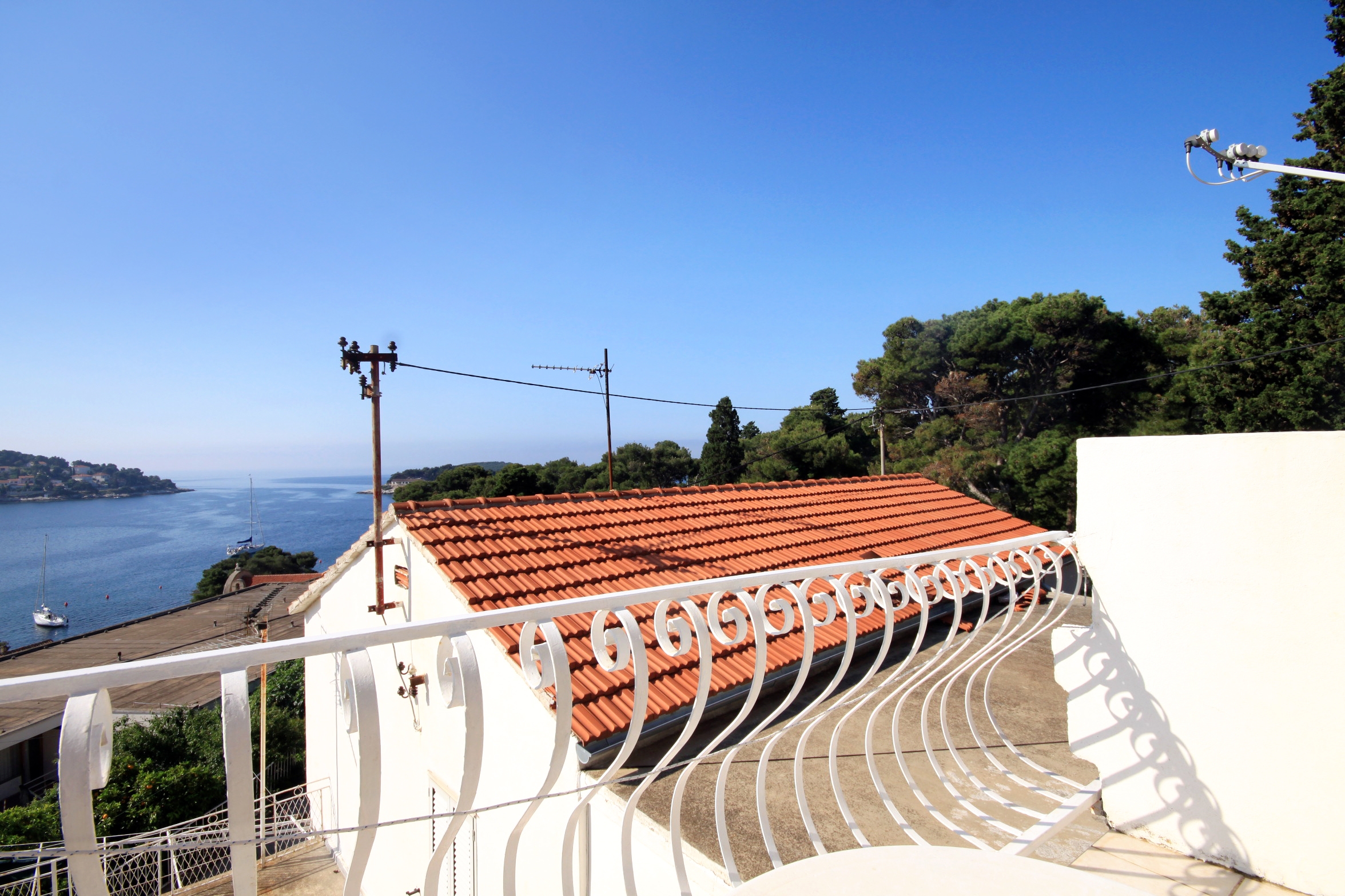 Studio flat with terrace and sea view Hvar  AS-a
