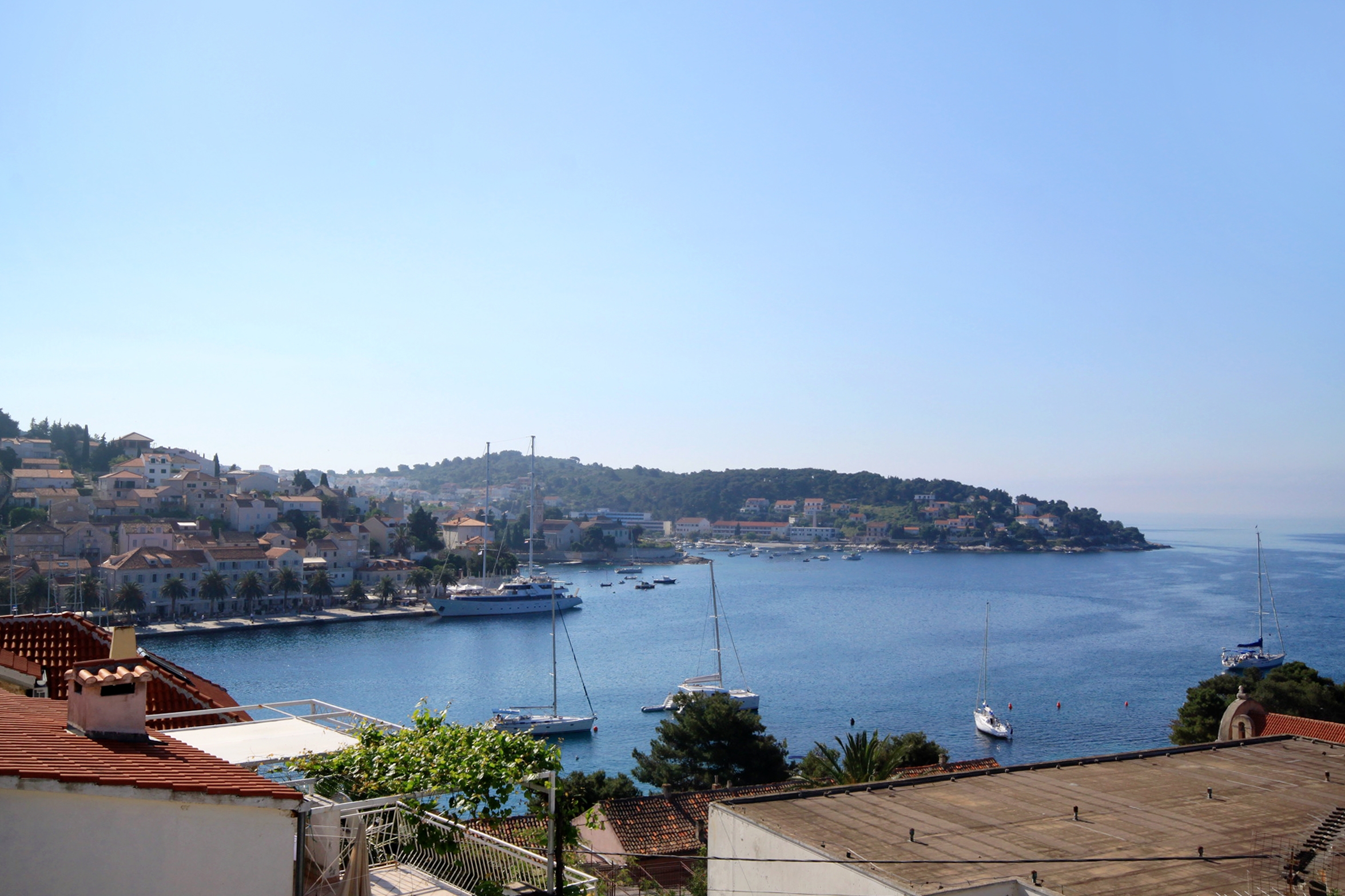 Studio flat with terrace and sea view Hvar  AS-a