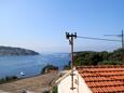Hvar, Balkon - pohled v ubytování typu studio-apartment, domácí mazlíčci povoleni a WiFi.