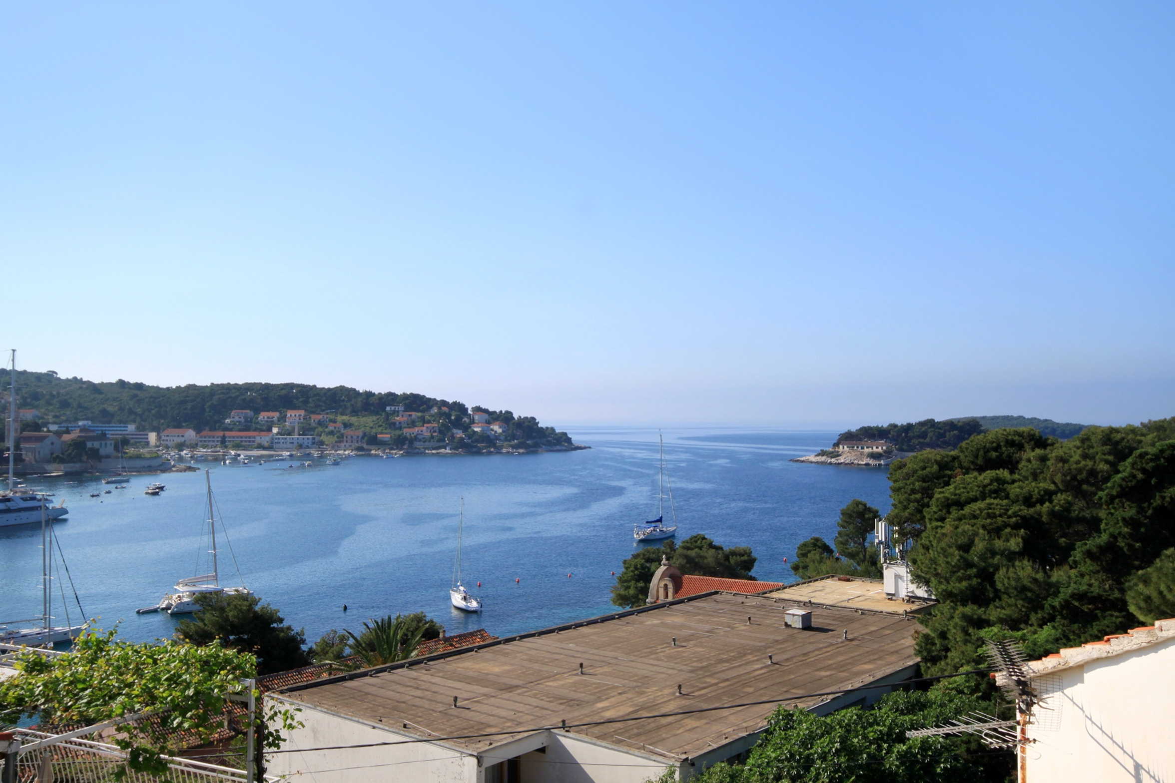 Studio flat with terrace and sea view Hvar  AS-b
