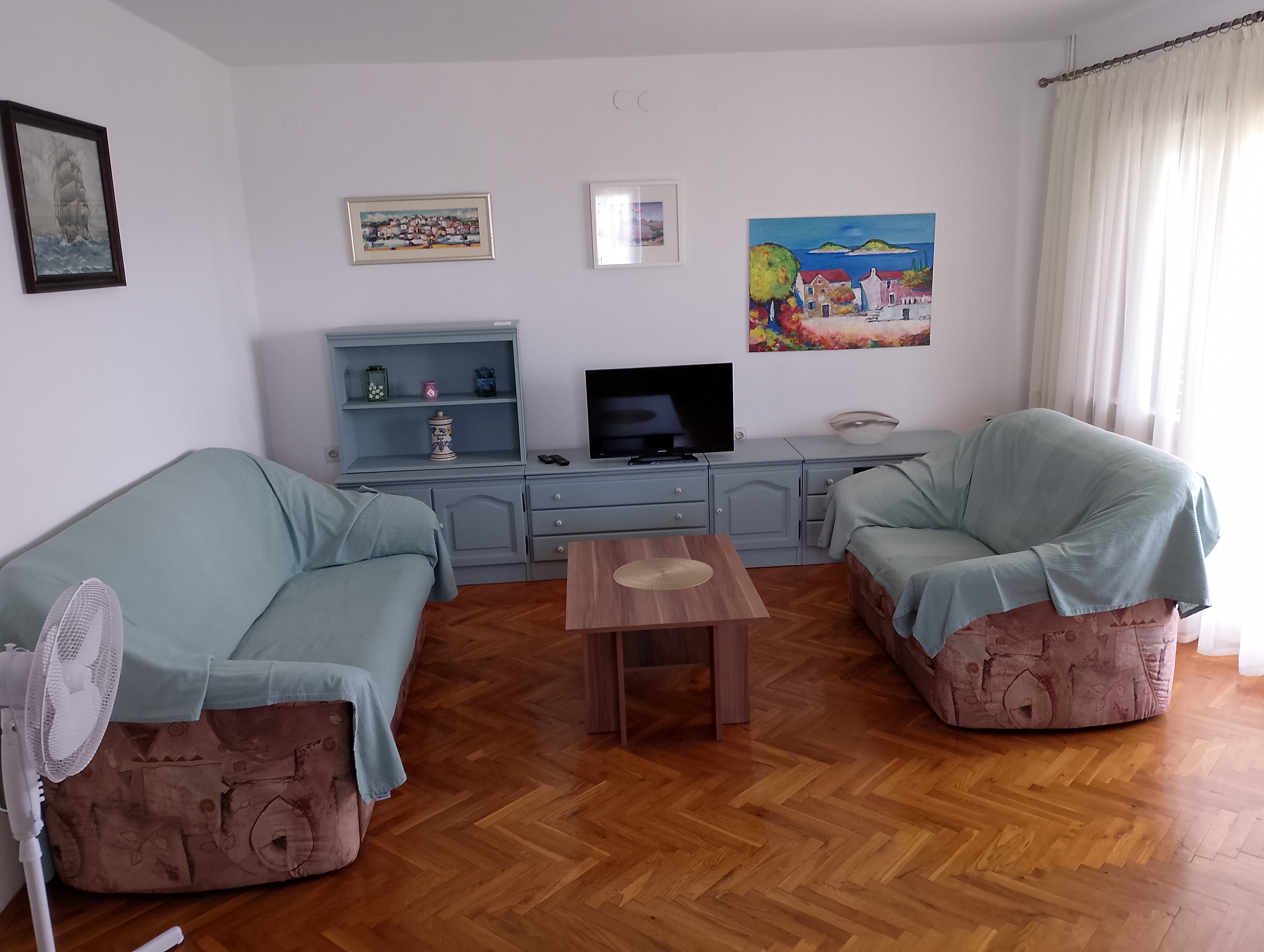 Two bedroom apartment with terrace and sea view Zadar - Diklo (A-5913-a)