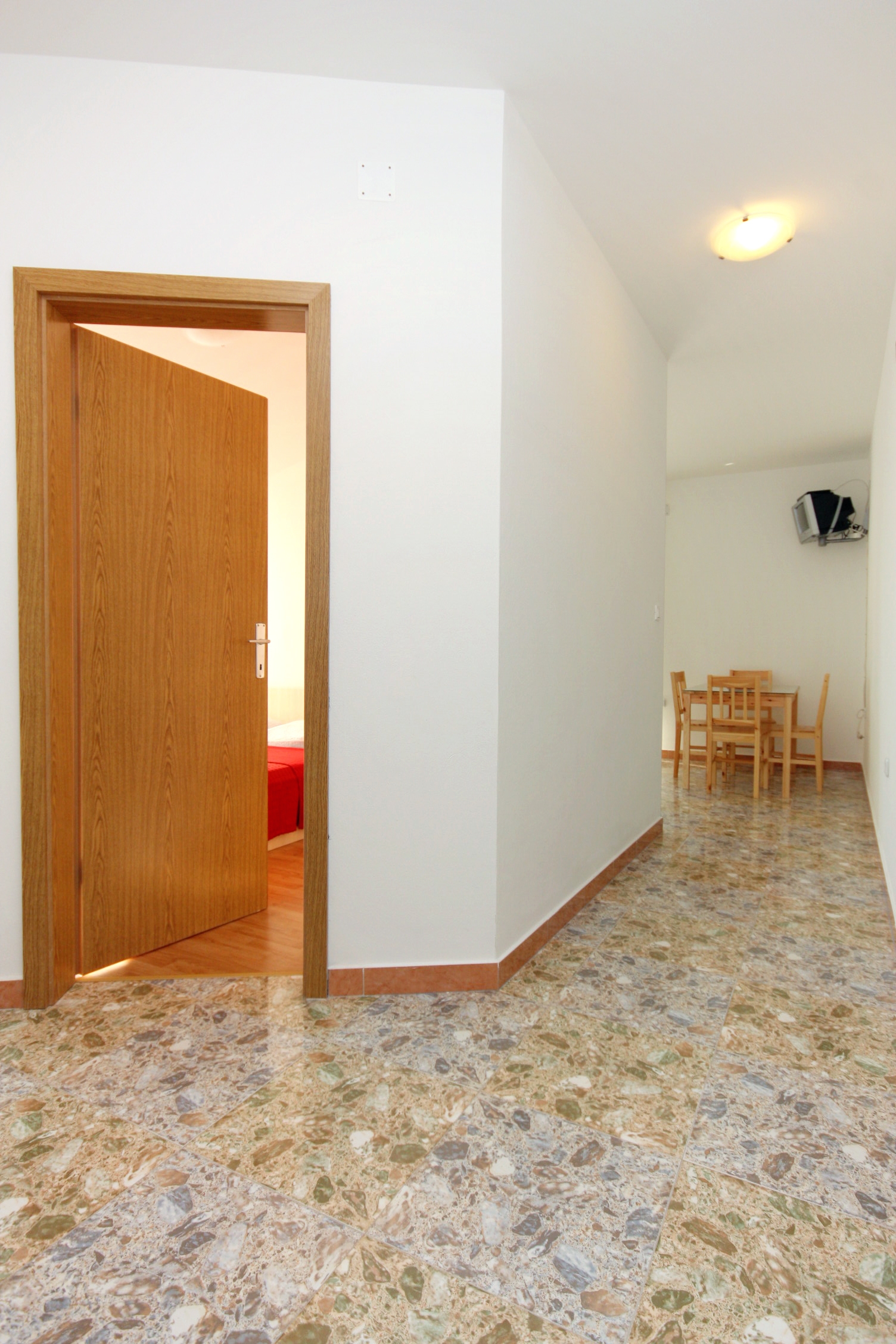 One bedroom apartment with terrace and sea view Bibinje, Zadar (A-5916-c)