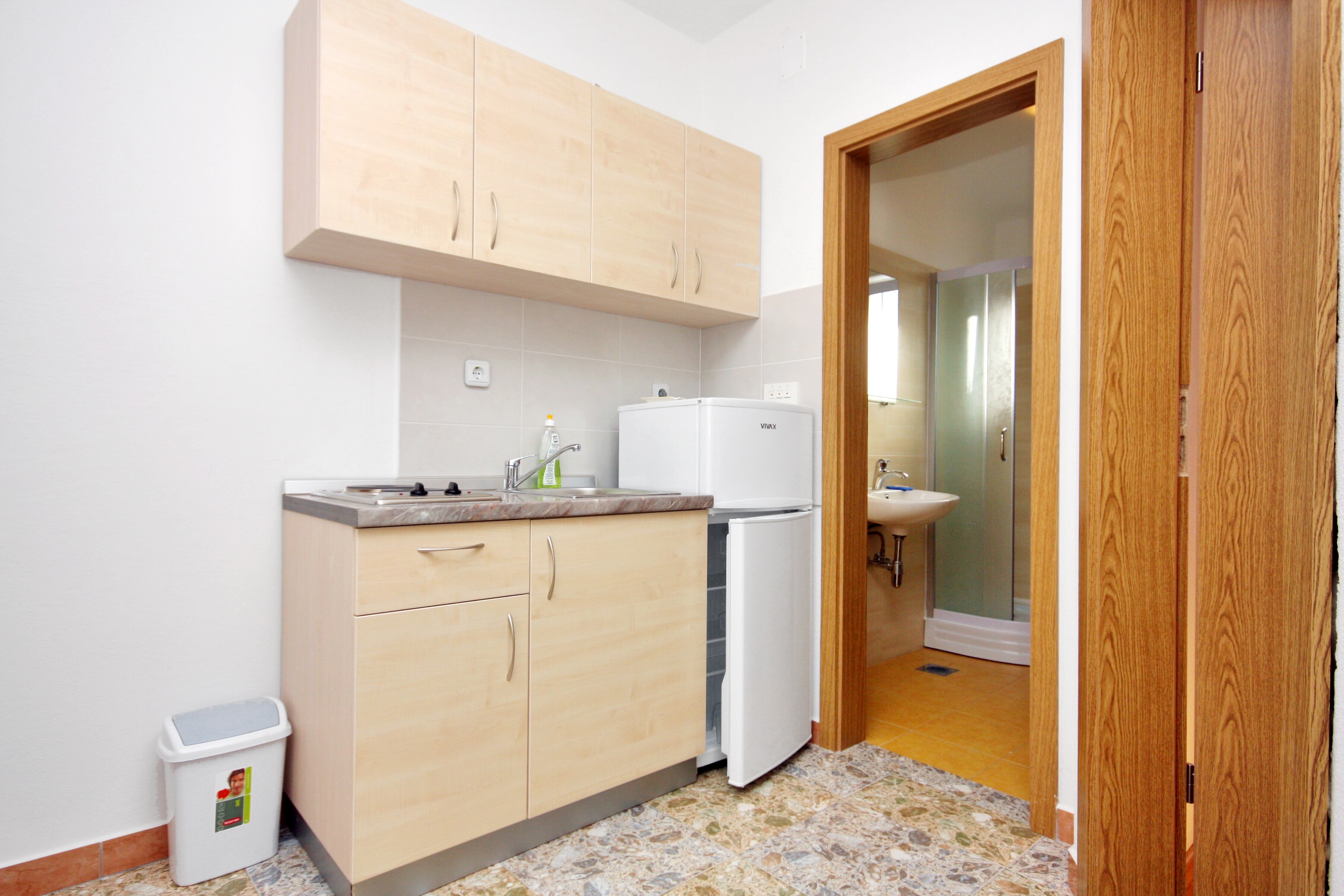 One bedroom apartment with terrace and sea view Bibinje, Zadar (A-5916-c)