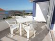 Bibinje, Terrace in the apartment, with a sea view, (pet friendly) and WiFi.