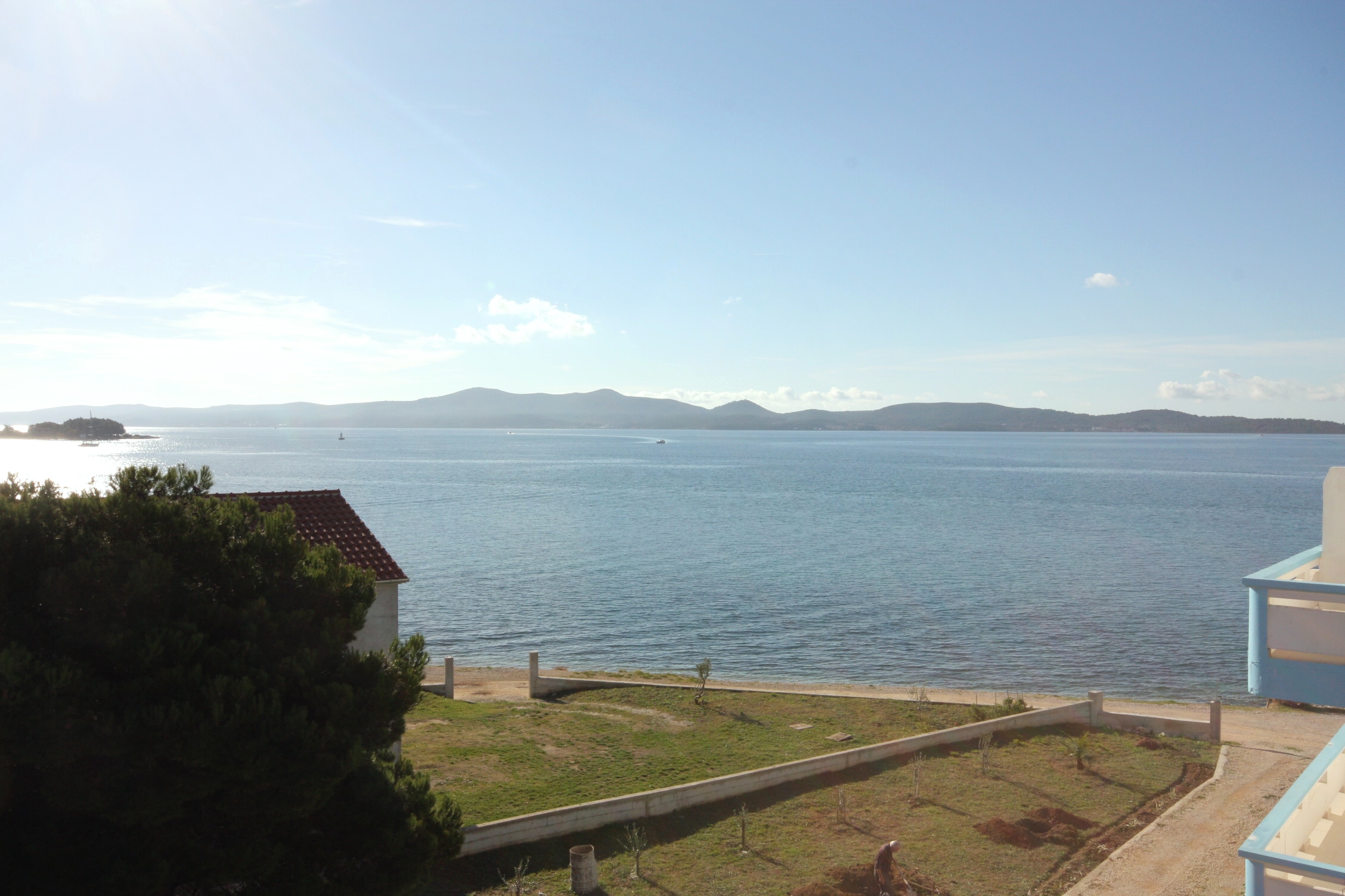 One bedroom apartment with terrace and sea view Bibinje, Zadar (A-5916-c)