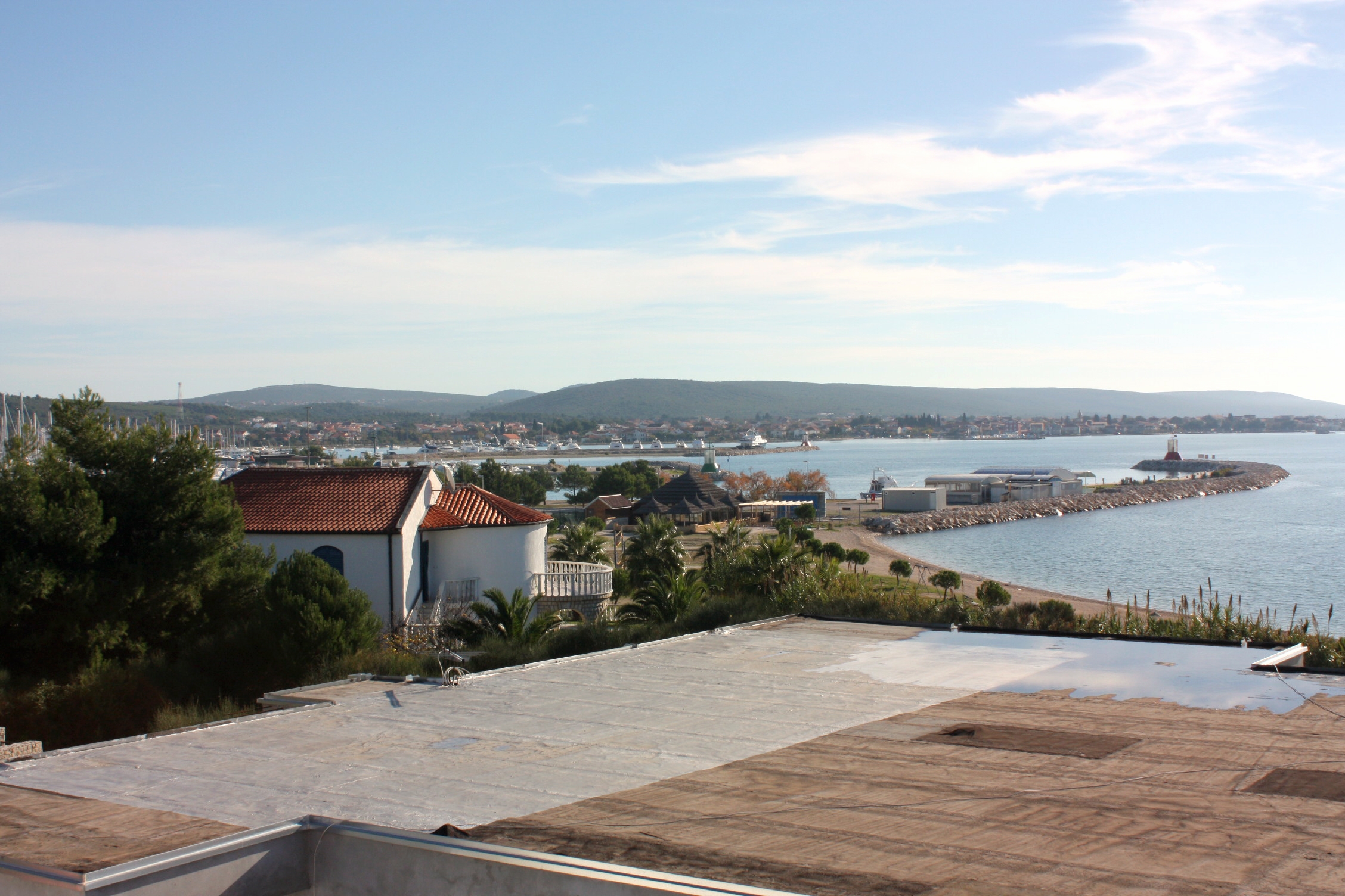 One bedroom apartment with terrace and sea view Bibinje, Zadar (A-5916-c)