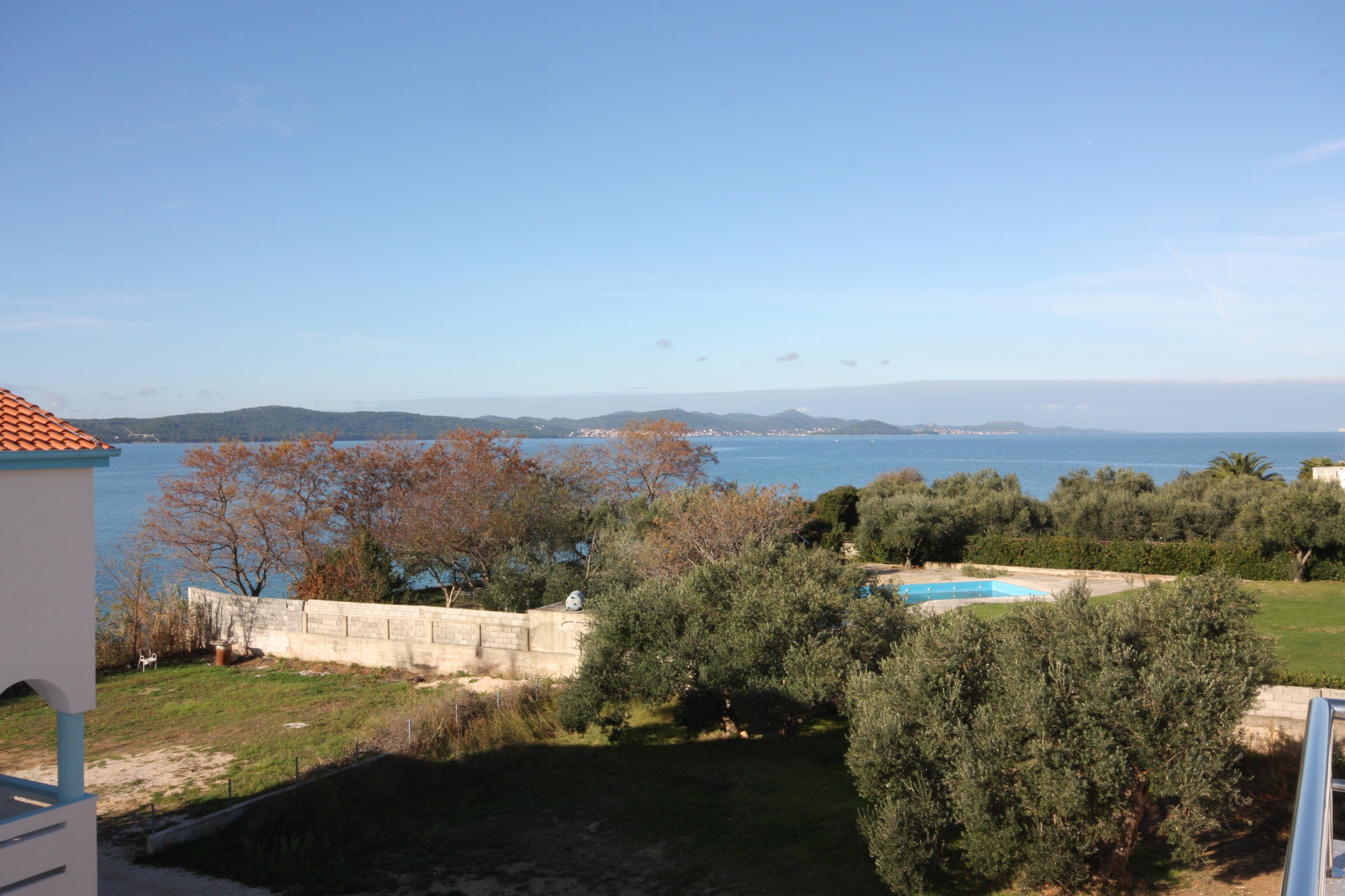 One bedroom apartment with terrace and sea view Bibinje, Zadar (A-5916-c)