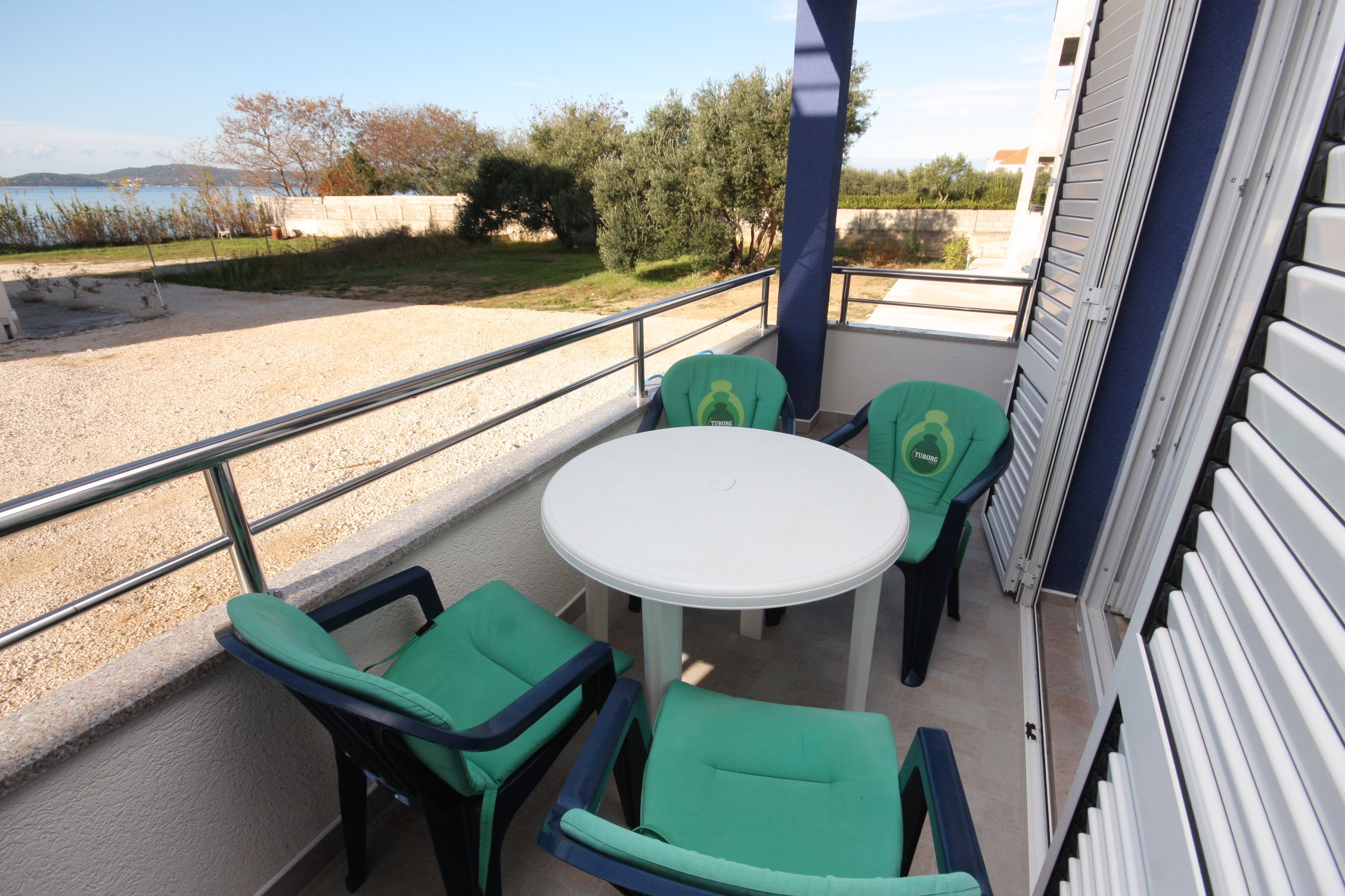 Studio flat with balcony and sea view Bibinje, Zadar (AS-5916-b)