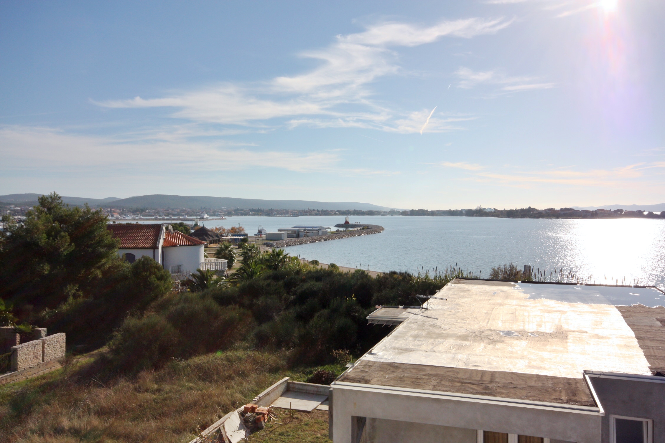 Studio flat with balcony and sea view Bibinje, Zadar (AS-5916-c)