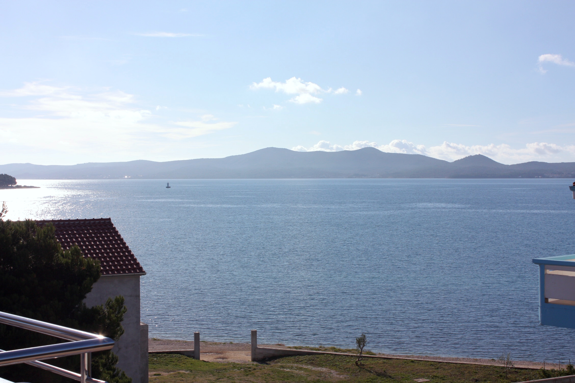 Studio flat with balcony and sea view Bibinje, Zadar (AS-5916-d)