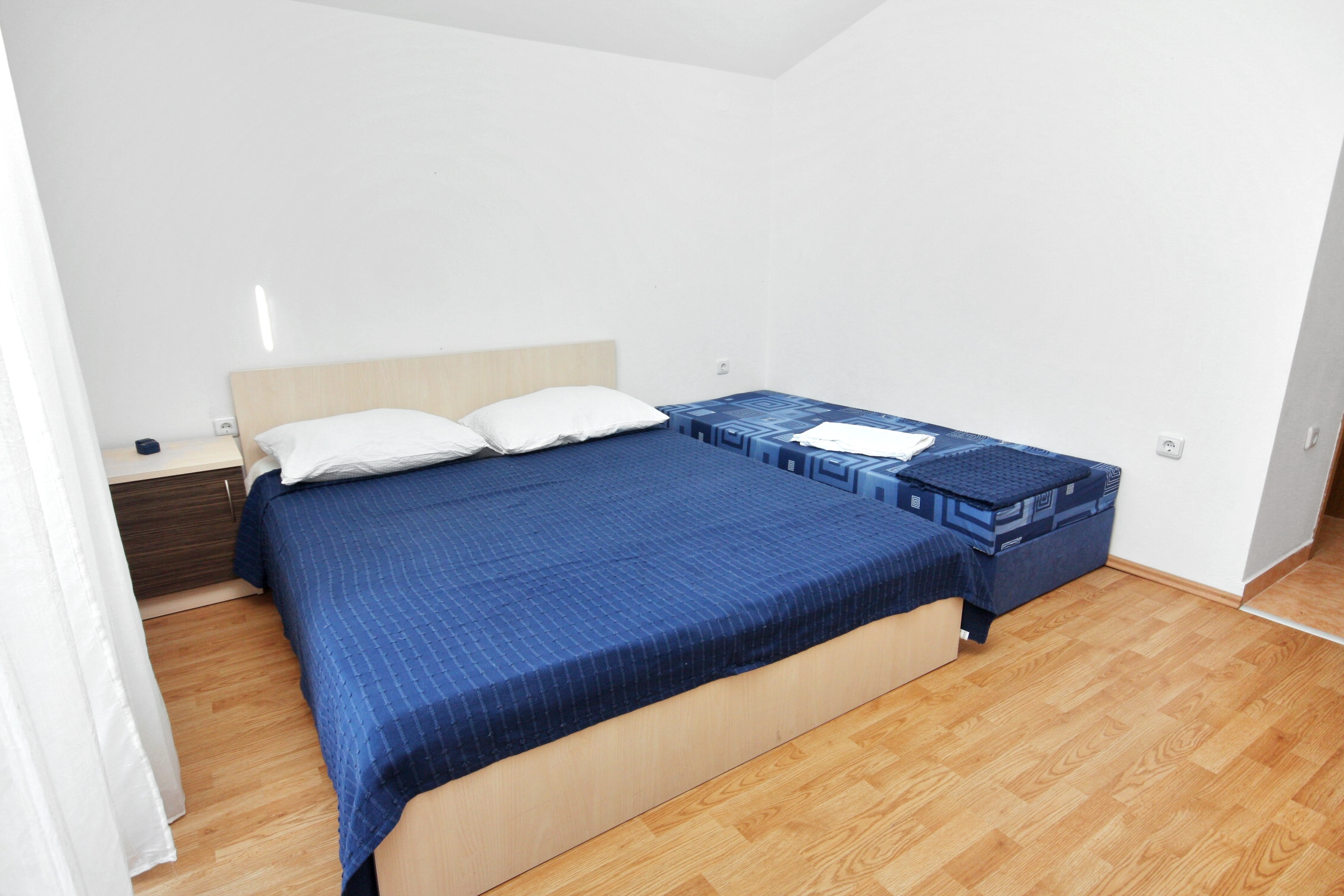 Studio flat with balcony and sea view Bibinje, Zadar (AS-5916-d)