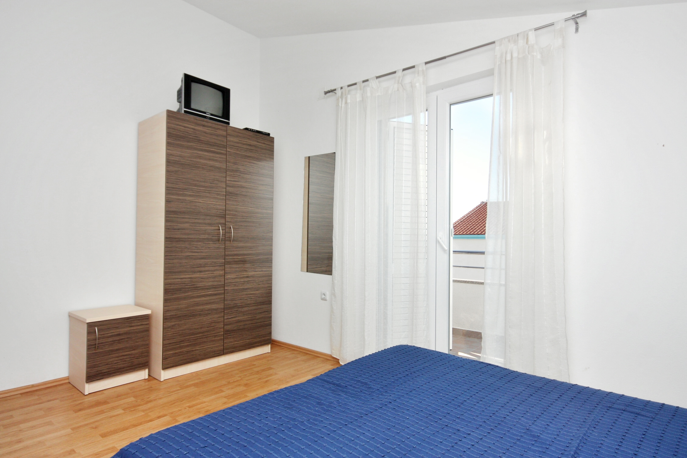 Studio flat with balcony and sea view Bibinje, Zadar (AS-5916-d)